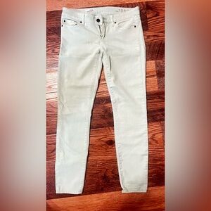 Gap 1969 Always Skinny Mint Green Pastel Jeans Size 27/4 Gently Used